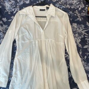 New York & Company Classic White Shirt
